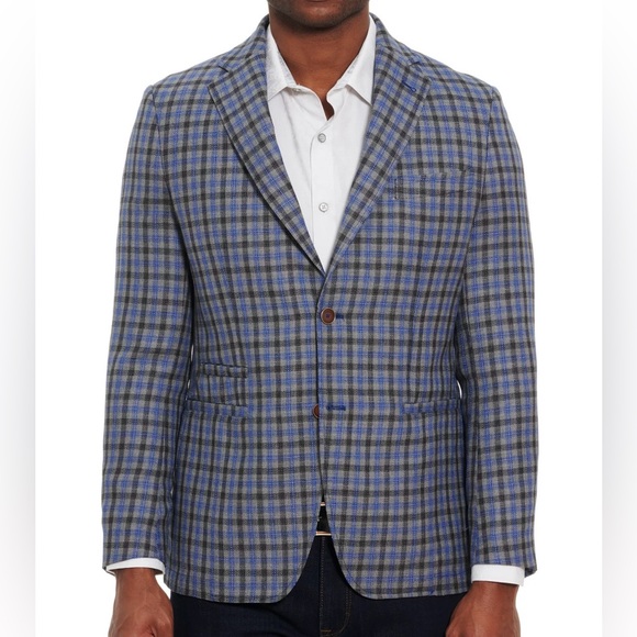 NWT Robert Graham Uptown VI Sportcoat Blazer Jacket with Insert - Picture 3 of 5